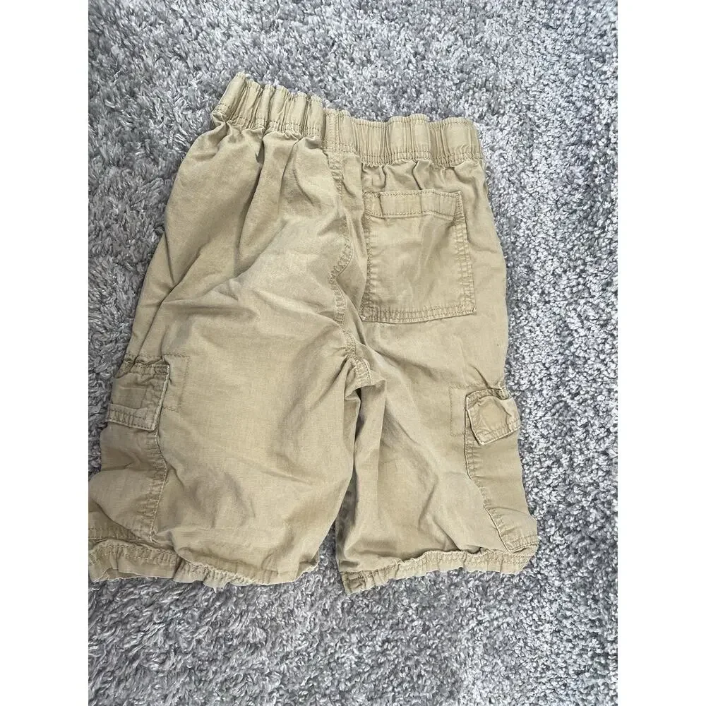 The Childrens Place Drawstring Elastic Waist Boys Shorts Cargo Size 12